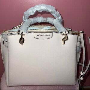 Michael Kors White Handbag